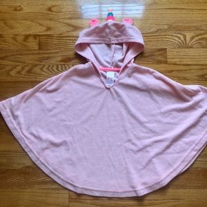 Cat & Jack Terrycloth Unicorn Swim Coverup size 12/18M
